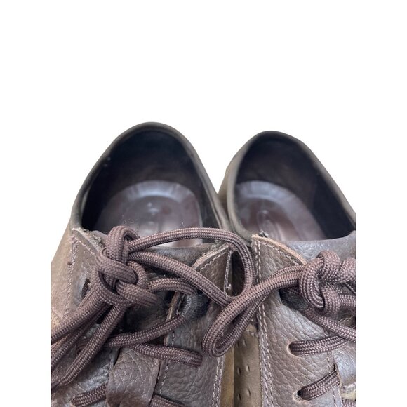 Keen Cush Mens Brown leather casual walk shoes sneakers sz 15 SKU 9605 - Picture 9 of 16